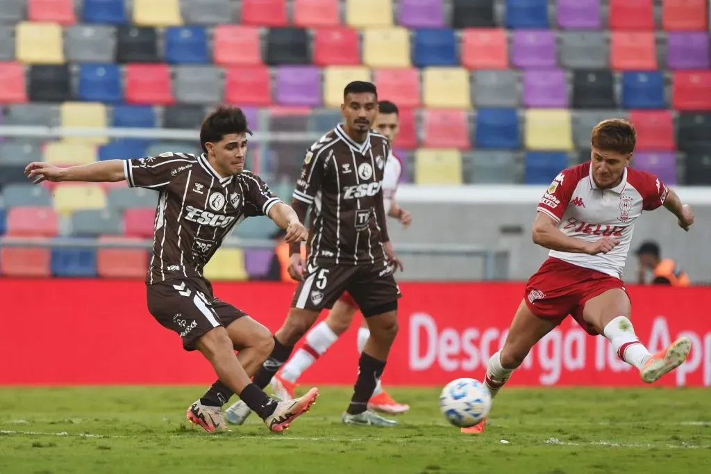 Vicente Taborda en Platense vs. Huracán (Getty Images)