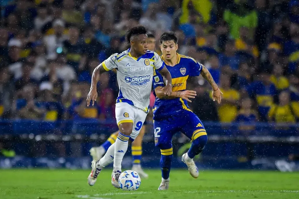 Boca llamó a Rosario Central por Jaminton Campaz. (Getty)