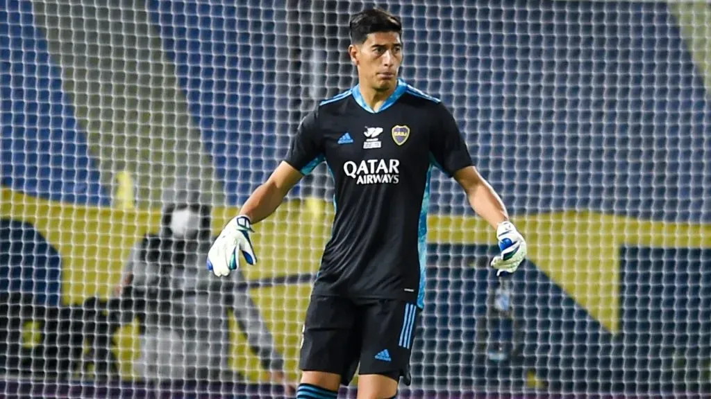 Andrada atajó en Boca durante tres temporadas. (Getty)