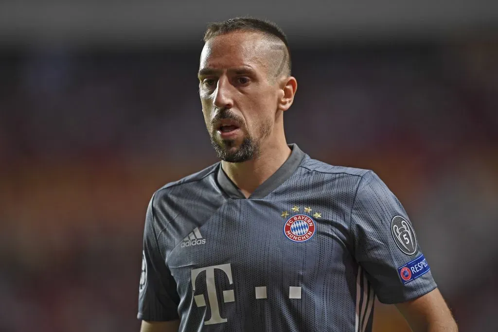 Frank Ribery, leyenda del Bayern Múnich (Getty Images)