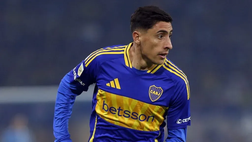 Merentiel será el capitán de Boca contra Benfica. Foto: Getty Images