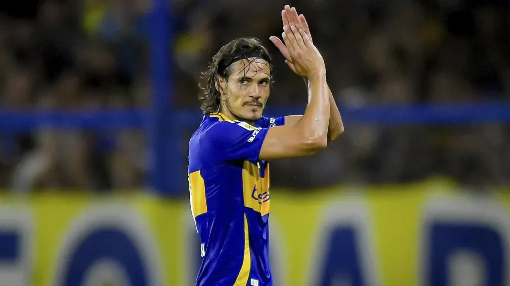 Edinson Cavani, delantero de Boca