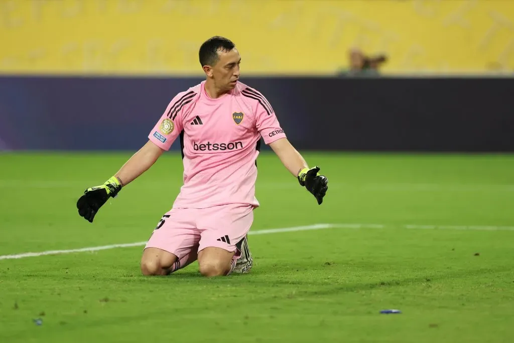 Agustín Marchesín en Boca vs. Bayern Múnich (Getty Images)