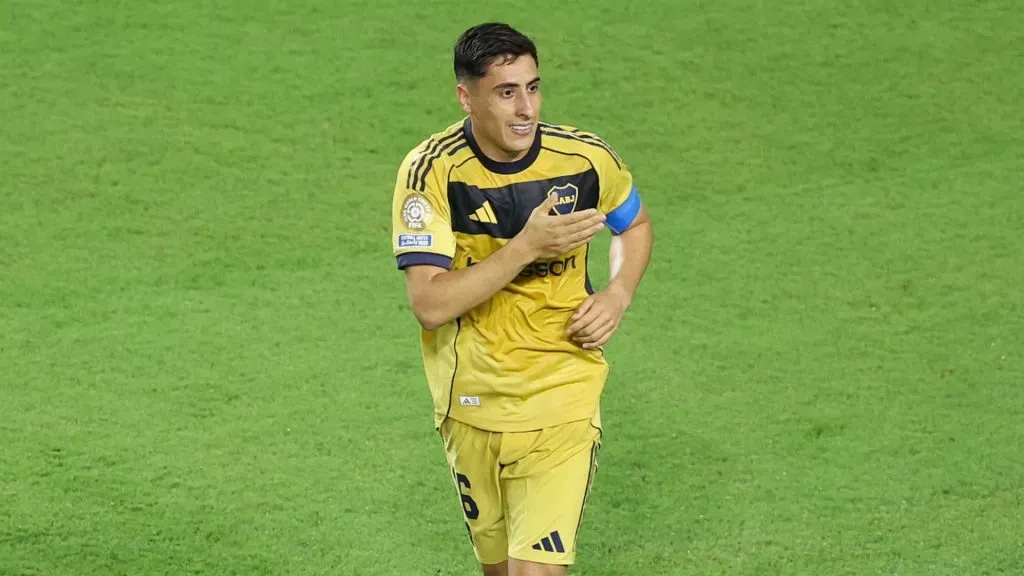 Miguel Merentiel en Boca (Getty Images)