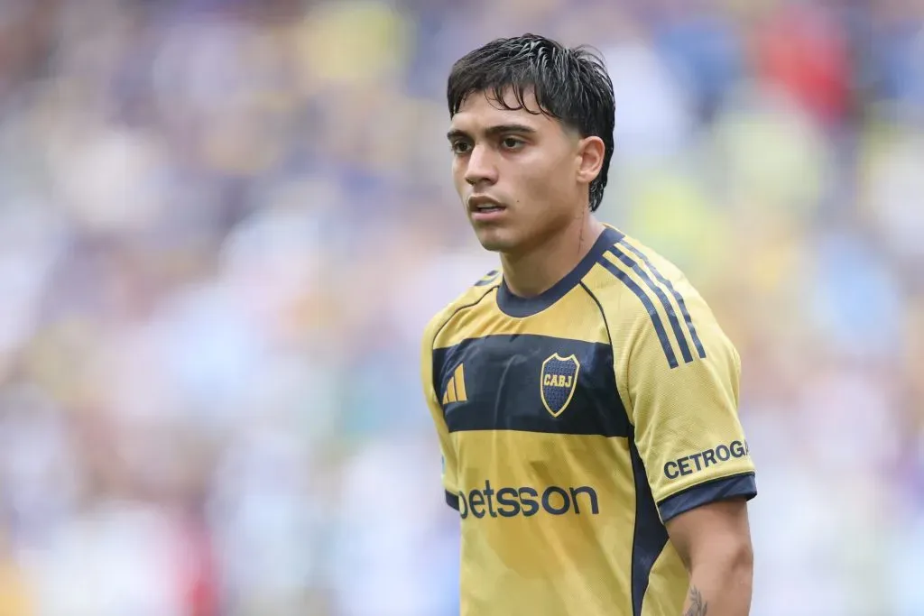Exequiel Zeballos en Boca (Getty Images)