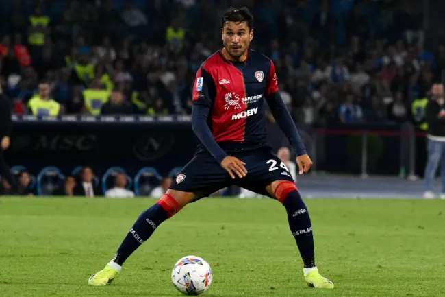José Luis Palomino, cerca de Talleres. (Getty)