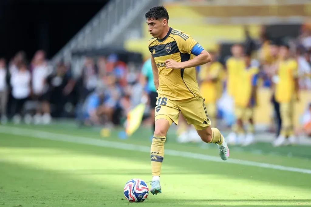 Merentiel será el capitán de Boca para el partido ante Unión. (Getty Images)