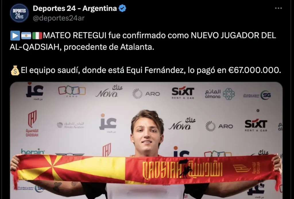 Foto de: Deportes 24 – Argentina