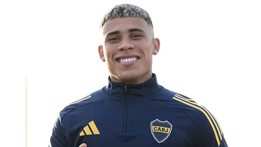 Ayrton Costa, uno de los ausentes ante Huracán. Foto: Boca Oficial