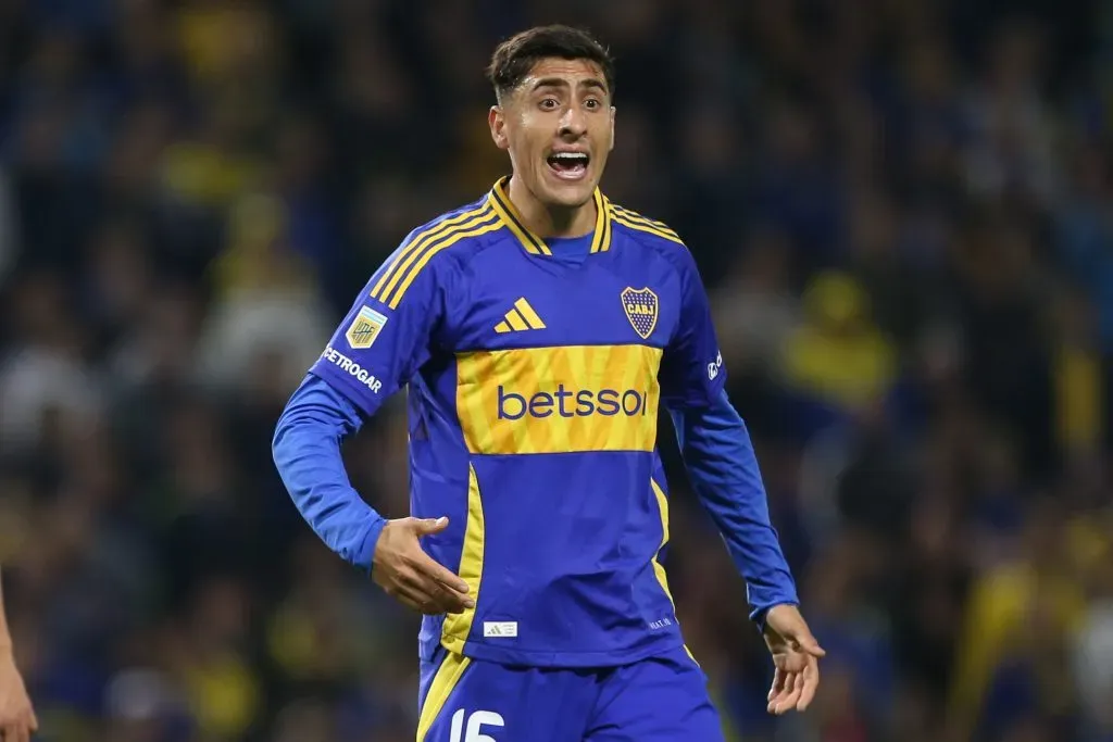 Miguel Merentiel en Boca (Getty Images)