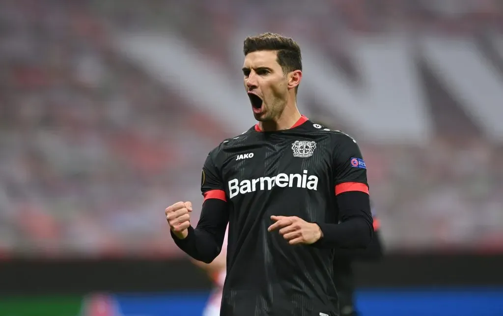 Lucas Alario, jugador de Estudiantes (Getty Images)