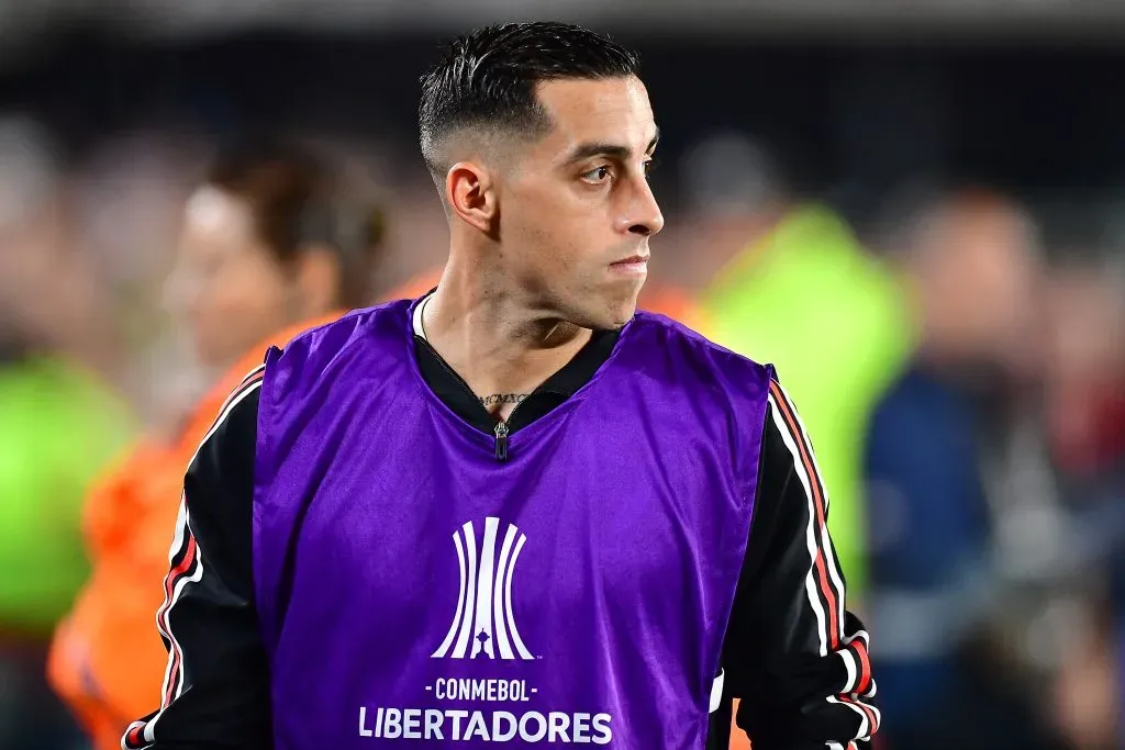 Ramiro Funes Mori, jugador de Estudiantes (Getty Images)