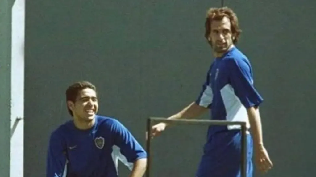 Pandolfi tenía una gran relación con Riquelme. (Instagram)