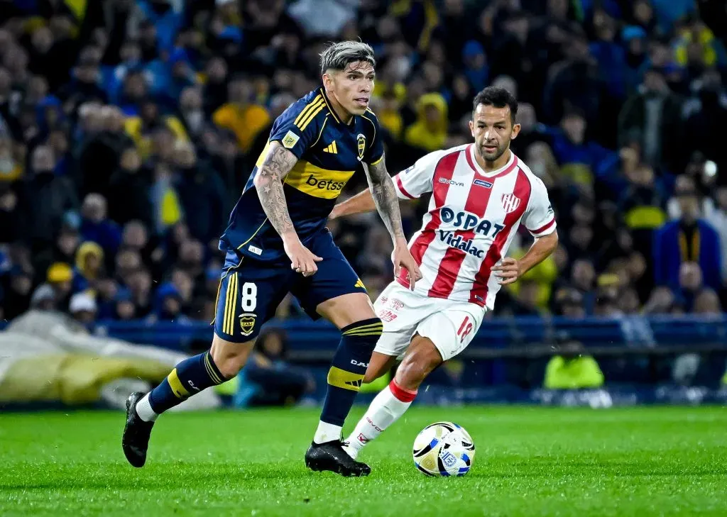 Palacios sería suplente en el Boca-Racing. (Getty)