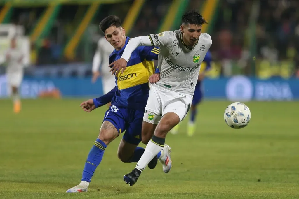 Aaron Molinas en Boca vs. Defensa y Justicia (Getty Images)