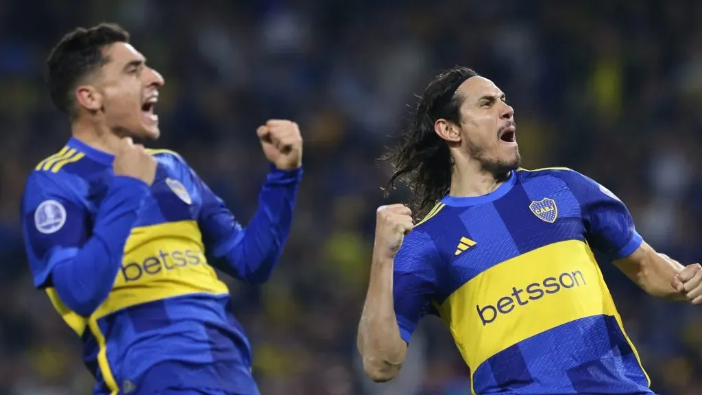Cavani y Merentiel, con chances de seguir siendo titulares. (Getty)