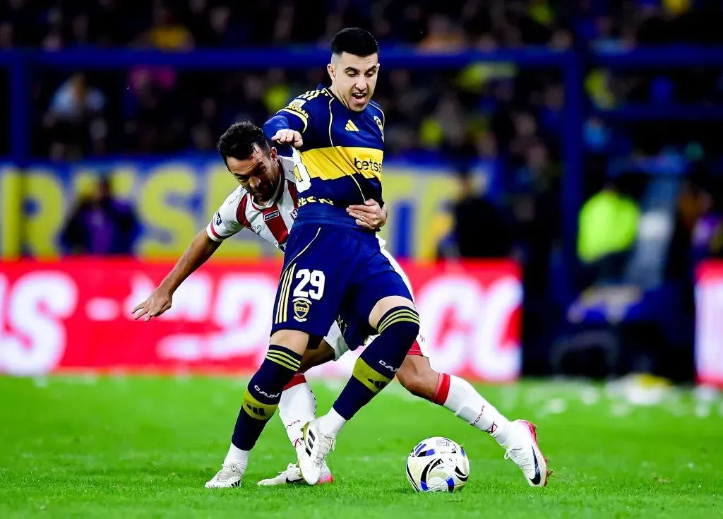 Battaglia, nuevamente titular en Boca. (Getty)