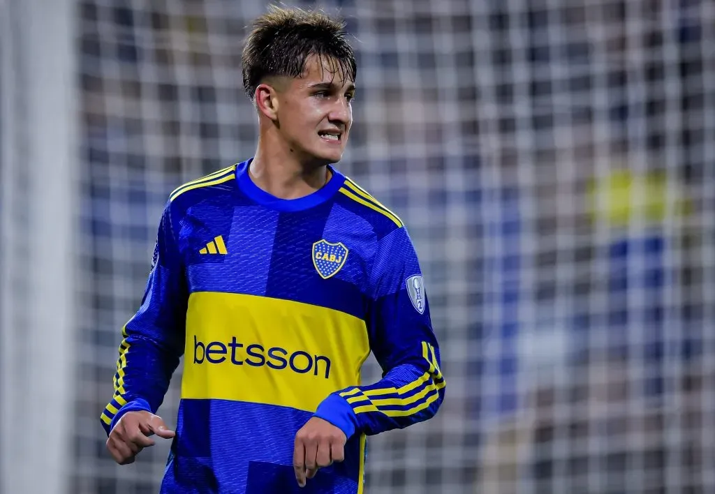 Iker Zufiaurre, juvenil de Boca (Getty Images)