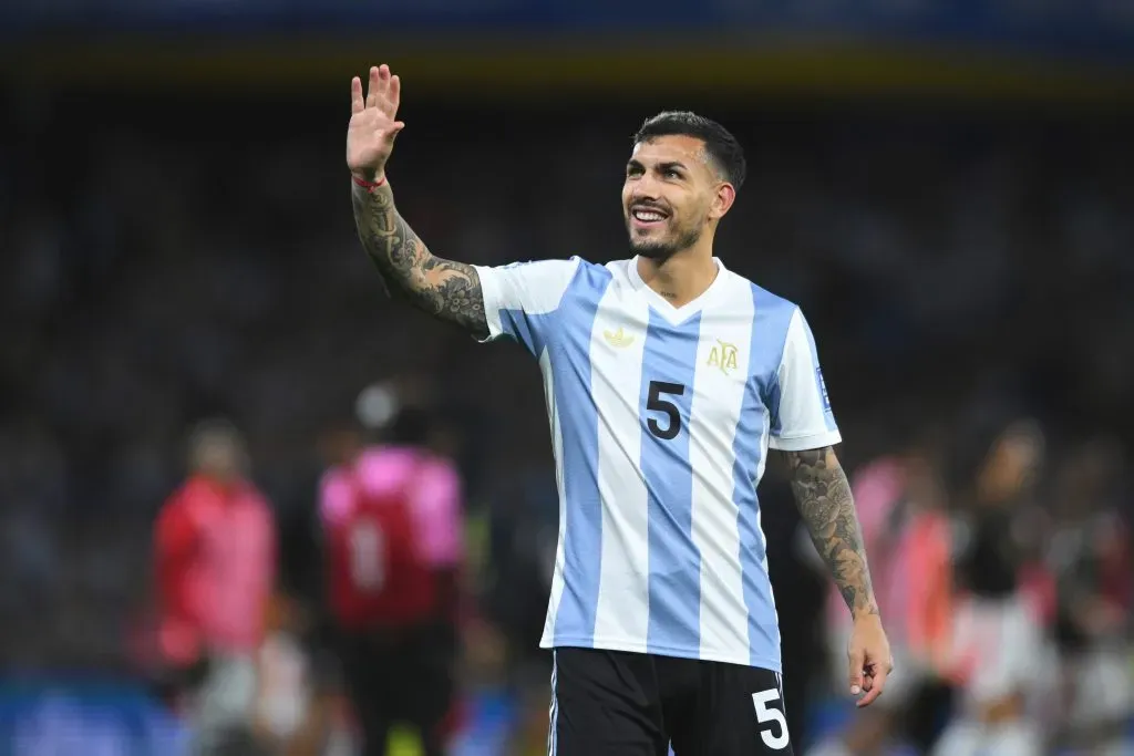 Paredes y sus posibilidades de ir al Mundial 2026 con la Selección Argentina. (Getty)