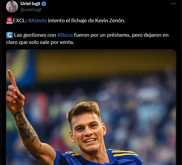 Zenón interesó en el Alavés de España. (Captura)