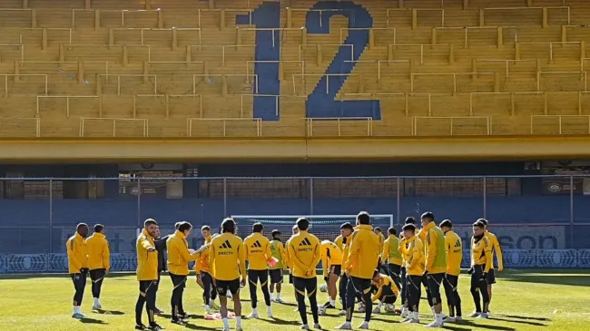 Esta semana no habrá práctica de fútbol en La Bombonera.