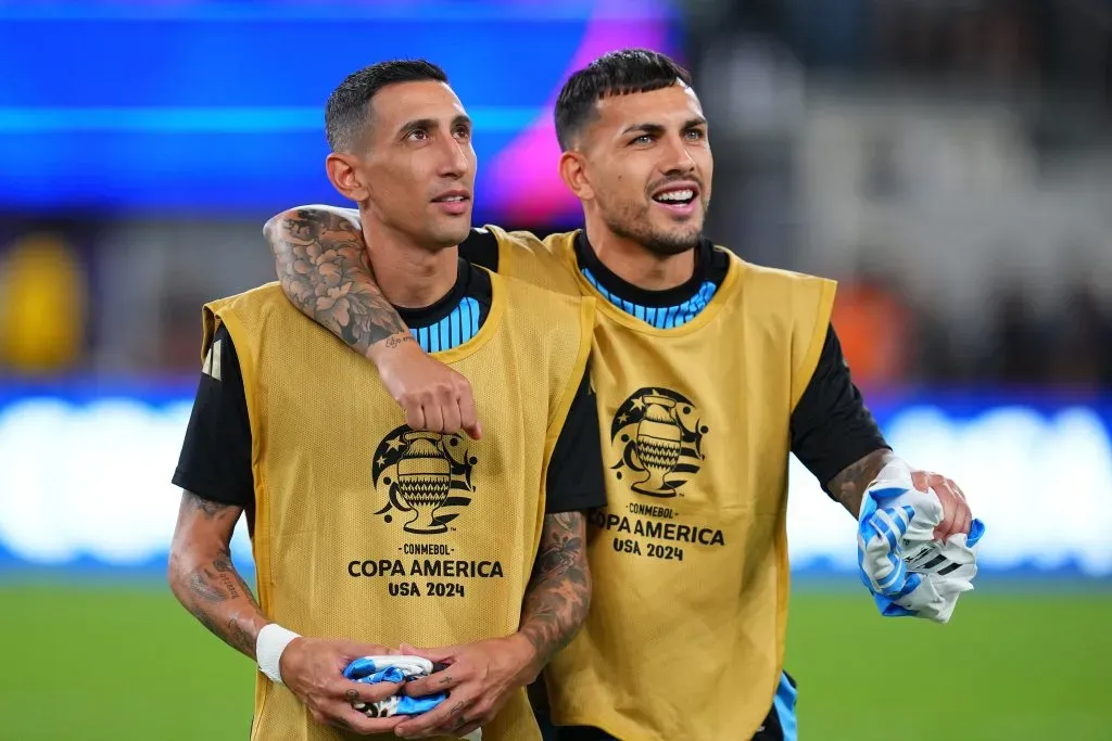 Paredes y Di María romperán un récord en el fútbol argentino. (Getty)