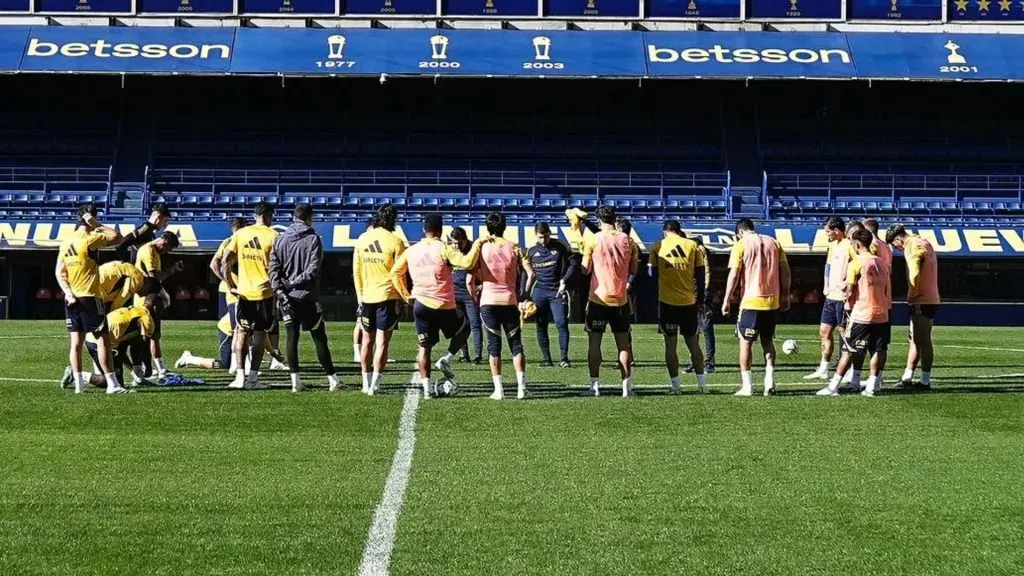 Úbeda repitió el once que jugó ante Central Córdoba. (Boca Oficial)