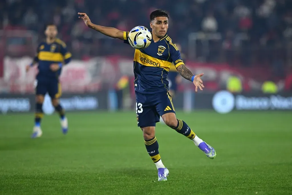 Milton Delgado habló sobre la falta de minutos en Boca. (Getty Images)