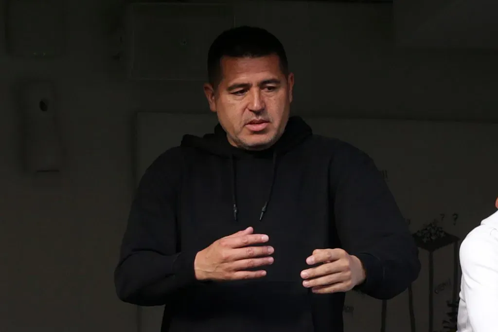 Riquelme fue parte de la reunión de comisión directiva en Boca. (Getty Images)