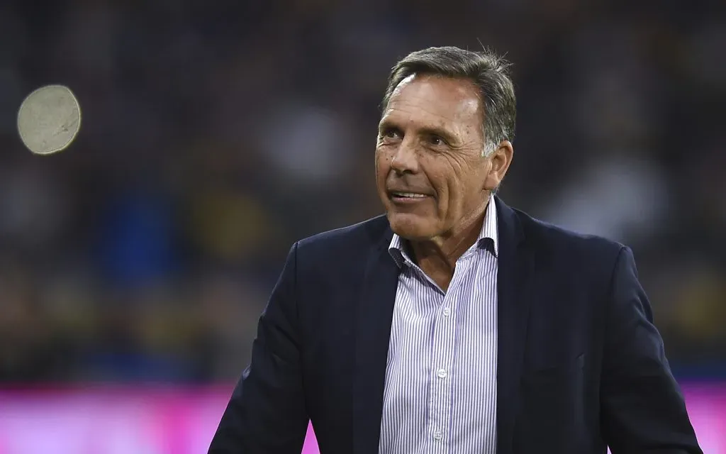 Russo, durante su segunda etapa en Boca. (Getty)