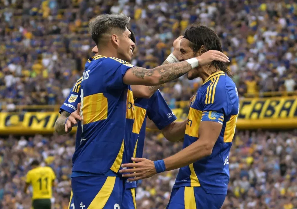 Palacios y Cavani son los lesionados que tiene Boca. (Getty)