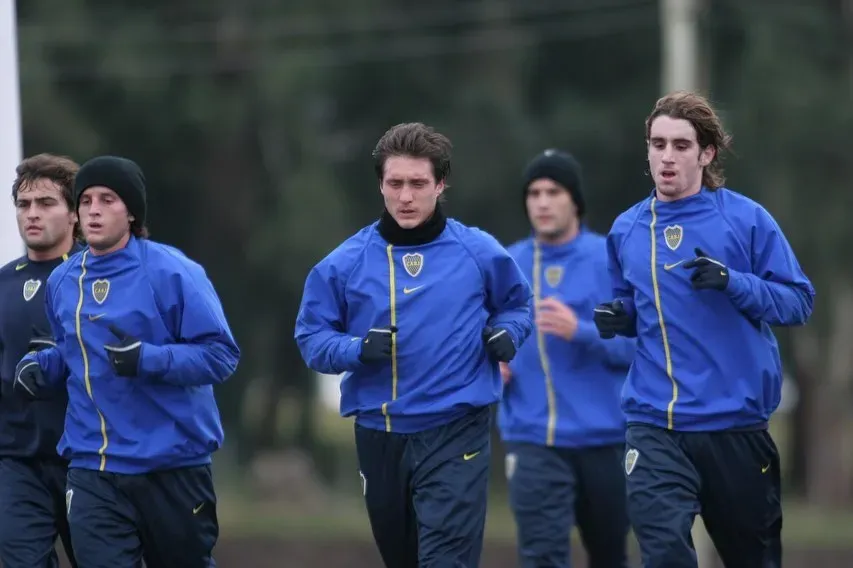 Franzoia jugó en Boca entre 2005 y 2007. (Archivo)