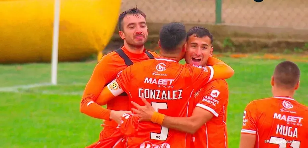 Heredia marcó su primer gol en Cobreloa.