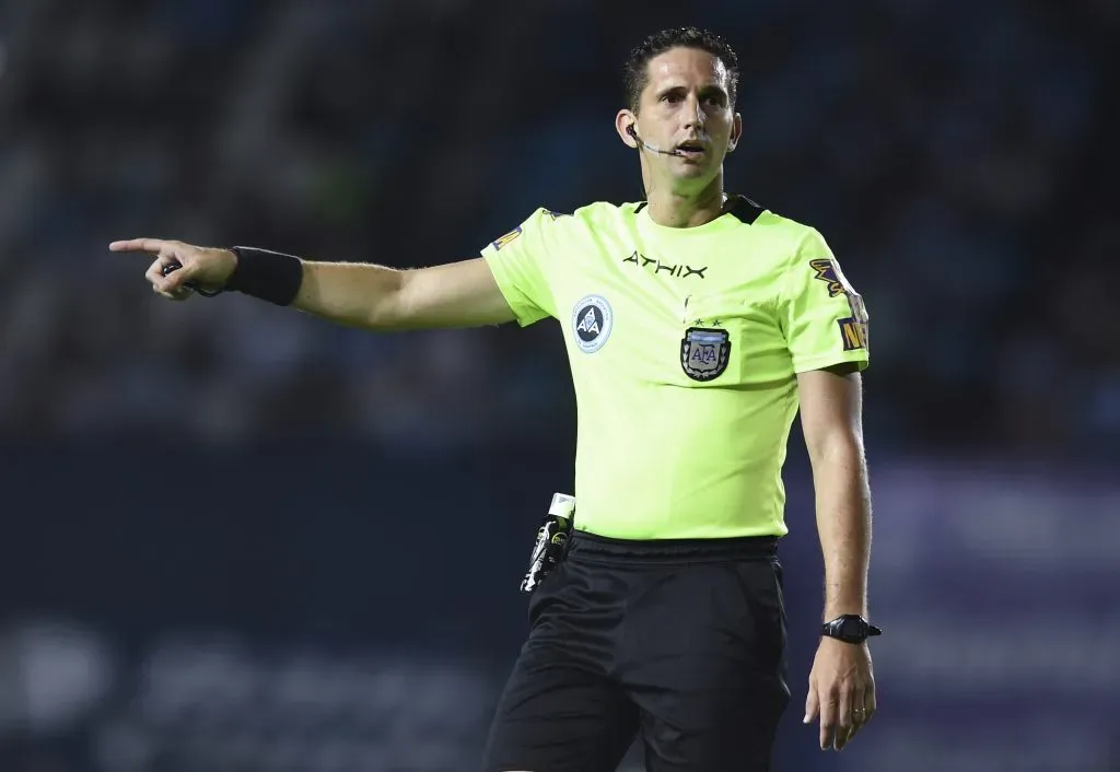 El juez del Boca-Barracas Central. (Getty)