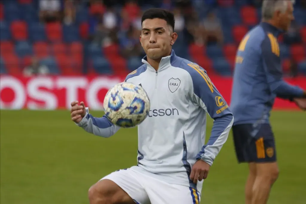 Alan Velasco y una dura lesión que sufrió en Boca. (Getty)