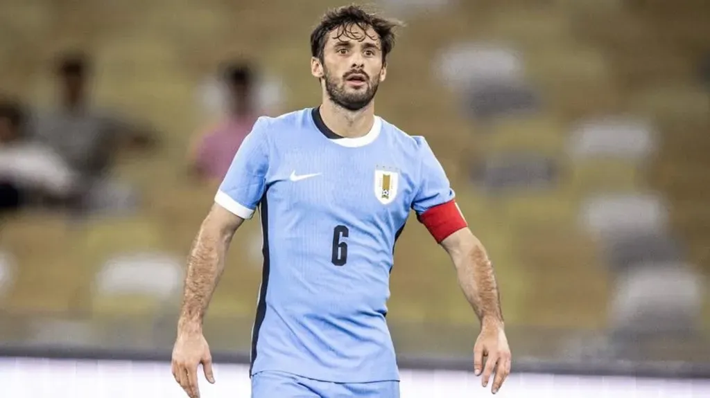 Saracchi capitaneó a la selección uruguaya.