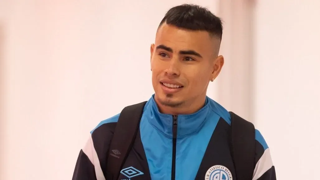 Zelarrayán, una de las dudas del Pirata para enfrentar a Boca. Foto: Belgrano Oficial