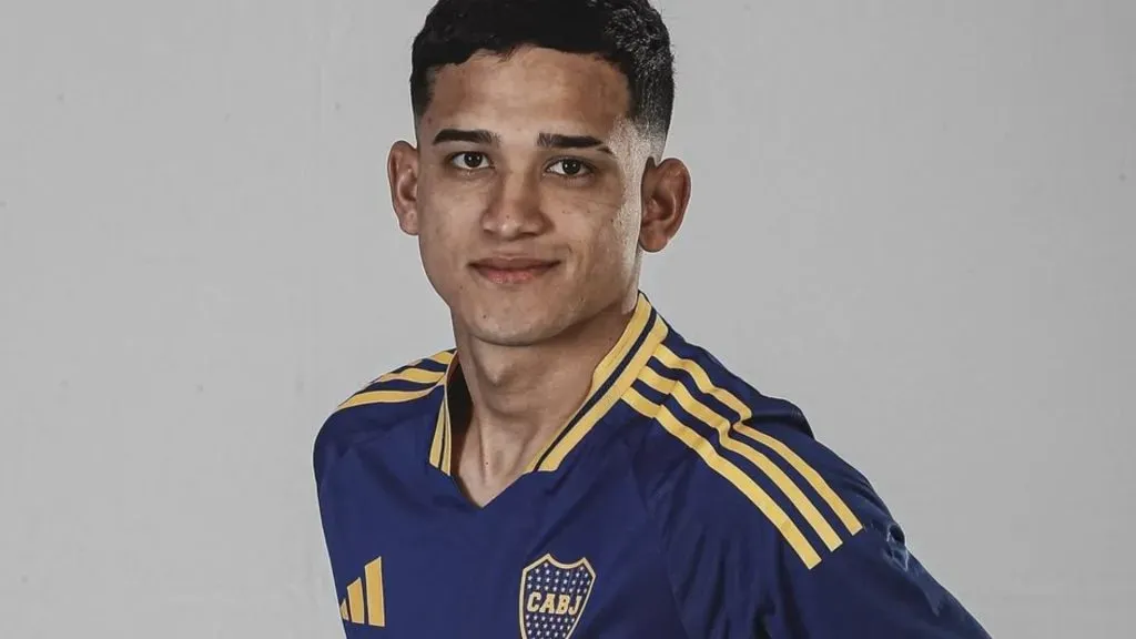 Dylan Gorosito hoy no tiene lugar en Boca.