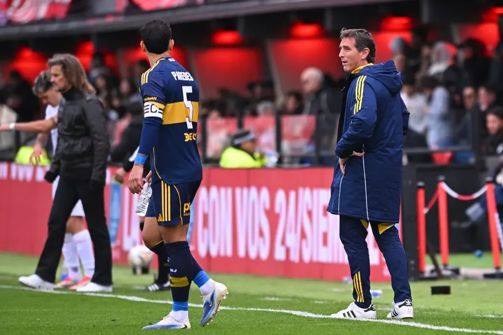 La última decisión de Úbeda en Boca. (Getty)