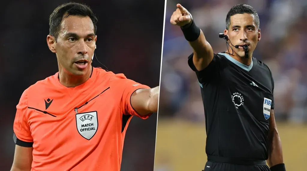 Tello y Falcón Pérez, los dos árbitros que Boca no ve con buenos ojos. (Getty)