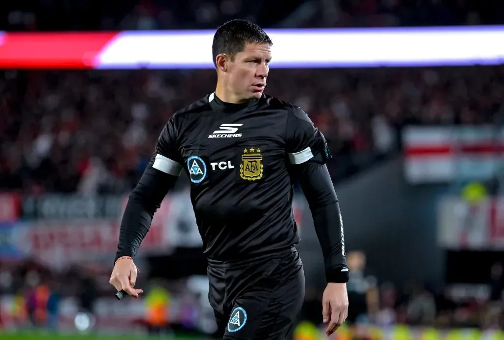 Nicolás Ramírez, árbitro del Boca-River. (Getty)