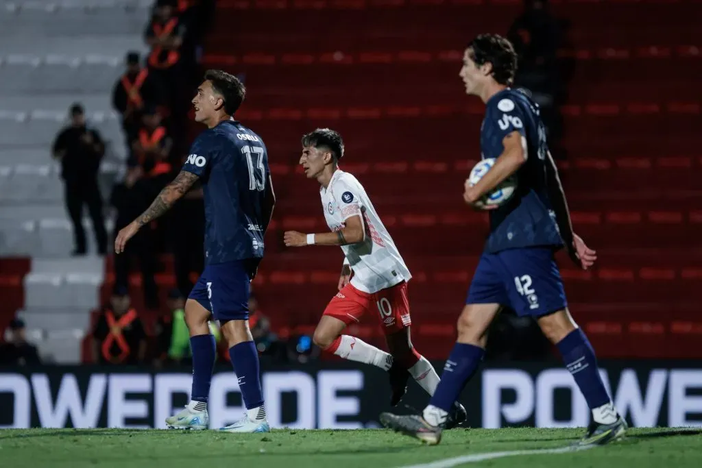 Alan Lescano, autor del primer gol de Argentinos Juniors. (Copa Argentina Oficial)
