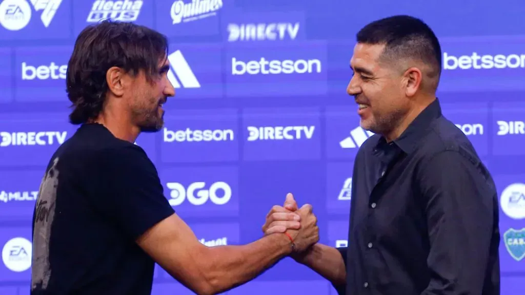 Martínez reveló la relación que tenía con Riquelme en Boca. (EFE)