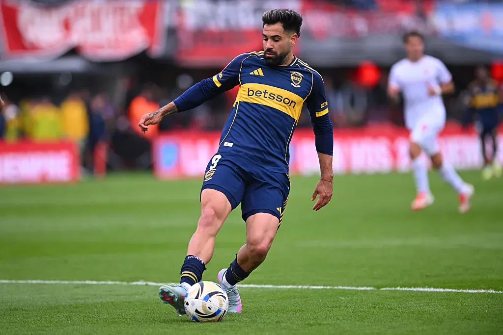 Milton Giménez, con chances de ir al banco en el Boca-Tigre. (Getty)