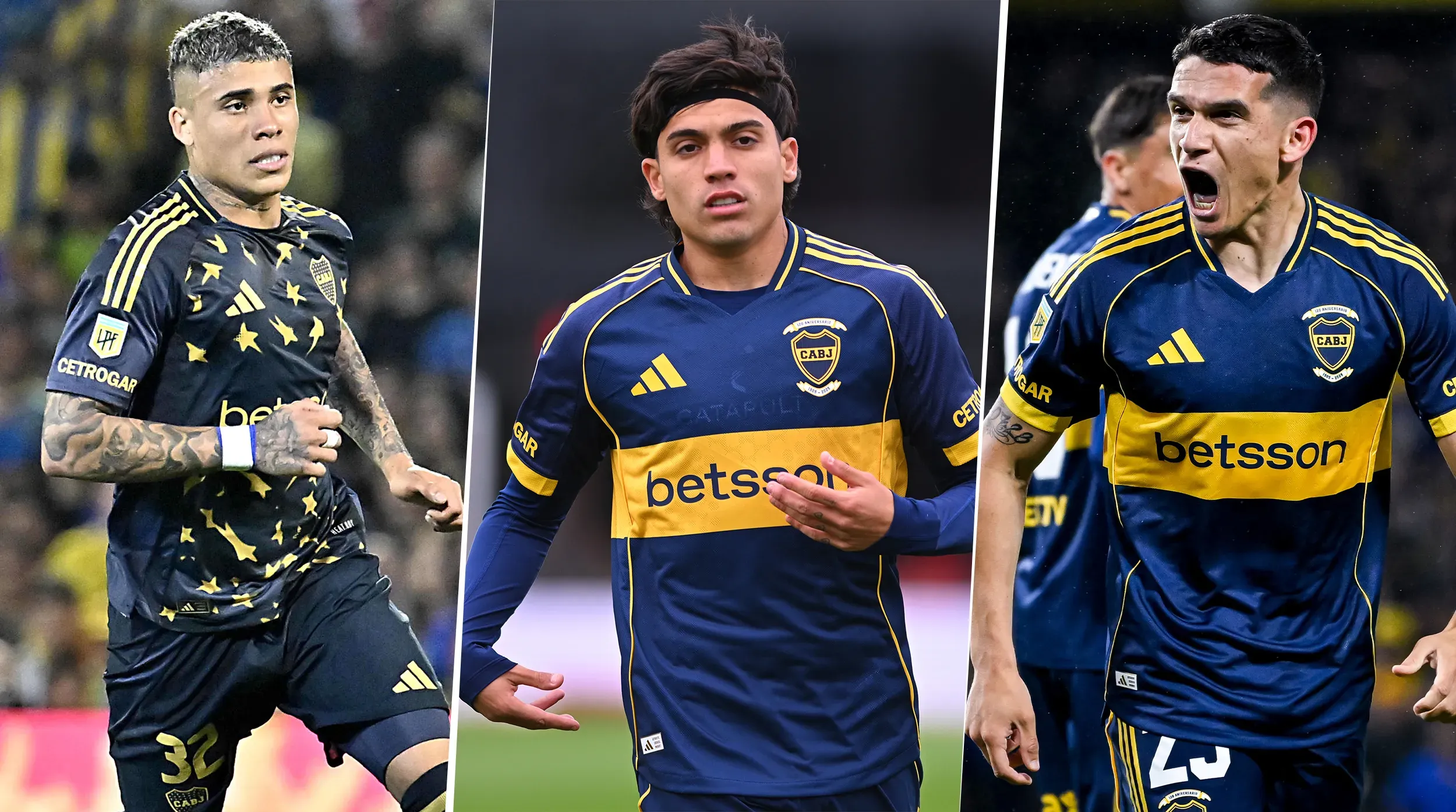 Costa, Zeballos y Blanco, los conocidos de Tevez. (Getty Images)