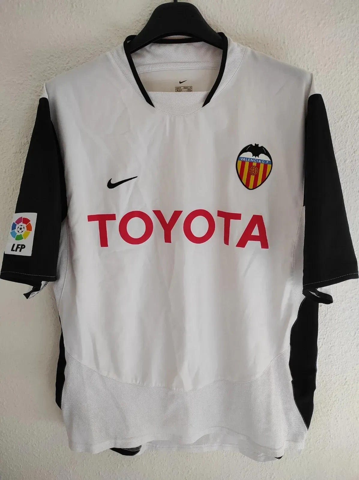 El Valencia, en una época importante, también usó Toyota de sponsor.