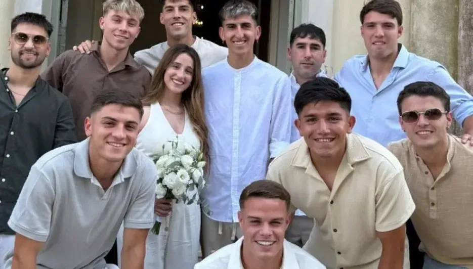 Lescano se casó en medio de sus vacaciones. (Instagram)