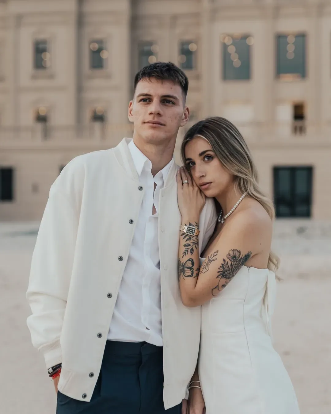 Zenón y su pareja antes del casamiento. (@dreambigestudio)