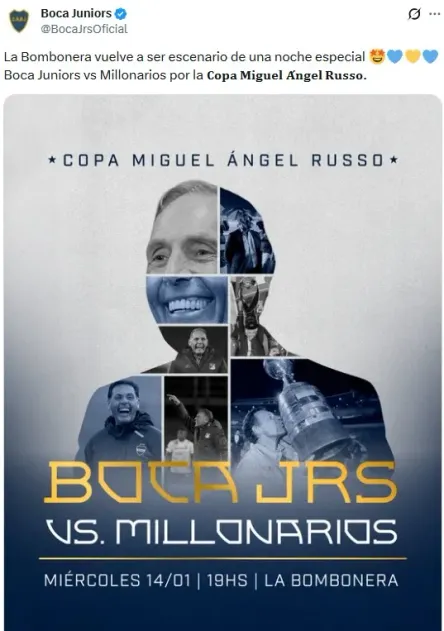 Boca ya se prepara para el primer amistoso del año.