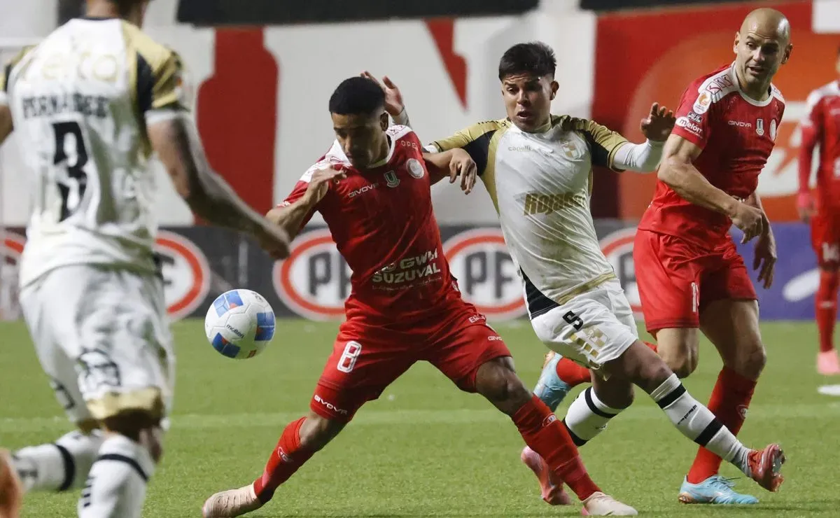 Tabla Unión La Calera vs. Coquimbo Unido en Liga de Primera